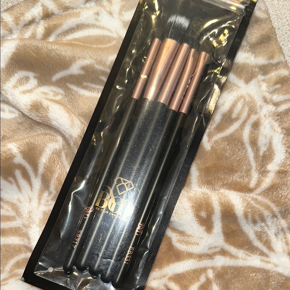 BOYD- 5p- Black Makeup Brush Set